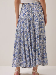 Solara Tiered Maxi Skirt Detail 5 - AS Kids