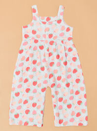 Sutton Strawberry Wide-Leg Jumpsuit Detail 3 - ALTAR'D STATE KIDS