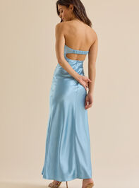 Paityn Strapless Maxi Dress Detail 5 - ALTAR'D STATE KIDS