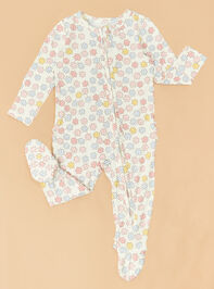 Sara Floral Ruffle Footie Detail 2 - ALTAR'D STATE KIDS
