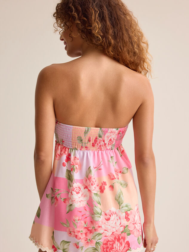 Molly Floral Romper Detail 4 - AS Kids