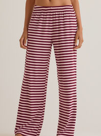 Cate Striped Lounge Pant Detail 2 - AS Kids