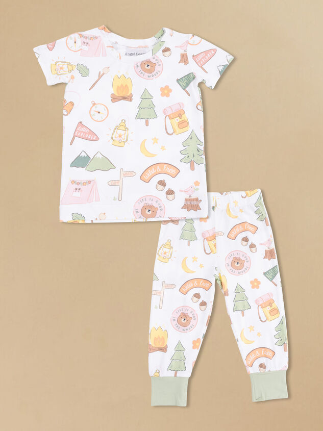 Camping Short Sleeve Lounge Set - AS Kids