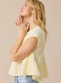 Mara Tiered Babydoll Top Detail 3 - AS Kids