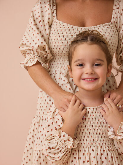Carrie Floral Mama Dress - AS Kids