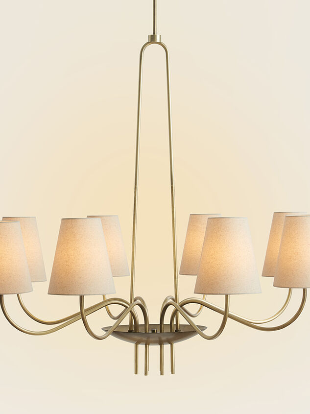 Delanney Linen Chandelier Detail 3 - ALTAR'D STATE KIDS