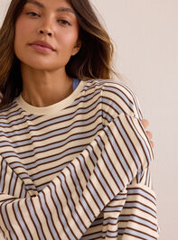 Weekend Stripe Crew Detail 2 - AS Kids