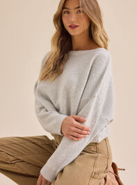 Ainsley Boat Neck Sweater Detail 3 - ALTAR'D STATE KIDS