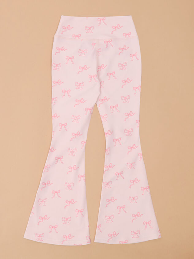 Bows Flare Leggings Detail 3 - ALTAR'D STATE KIDS