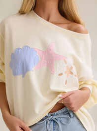 Jamie Beach Cropped Sweatshirt Detail 2 - ALTAR'D STATE KIDS