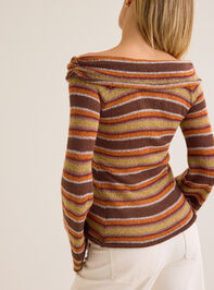 Mayte Striped Sweater Detail 6 - AS Kids