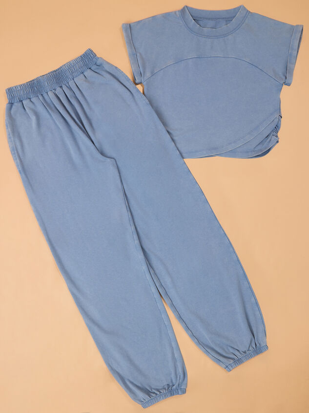 Addison Layered Tee And Jogger Set - AS Kids