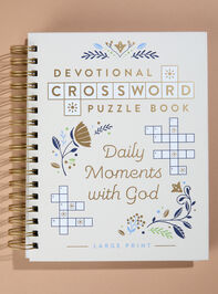 Daily Moments with God Devotional Crossword Puzzle Book - ALTAR'D STATE KIDS