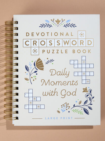 Daily Moments with God Devotional Crossword Puzzle Book - ALTAR'D STATE KIDS