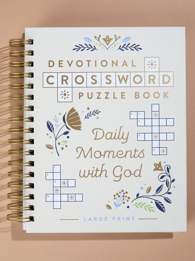 Daily Moments with God Devotional Crossword Puzzle Book - ALTAR'D STATE KIDS