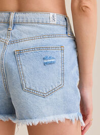 Sydney Distressed Denim Short Detail 5 - ALTAR'D STATE KIDS