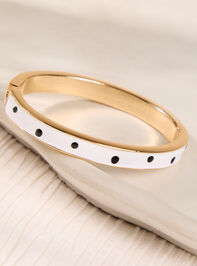 Polka Dot Luxe Gold Bangle - AS Kids