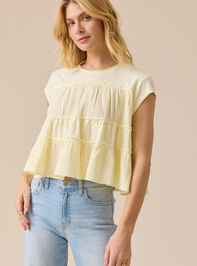 Mara Tiered Babydoll Top Detail 2 - AS Kids