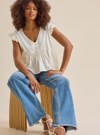 Zaya Boho Henley Top - AS Kids