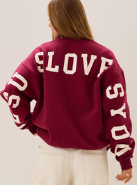 Jesus Loves You Pullover Detail 6 - AS Kids