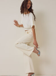 Mina Boatneck Fitted Top - AS Kids