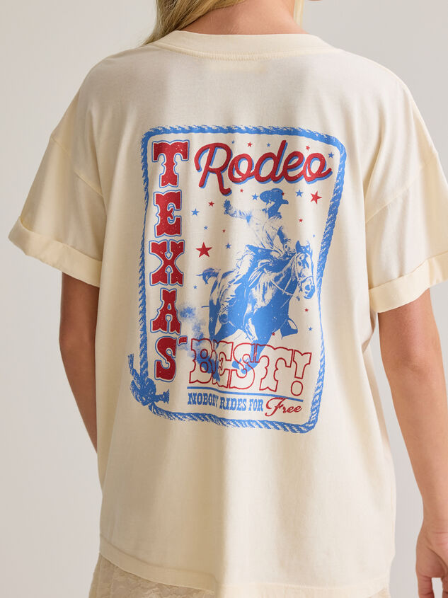 Texas Rodeo Relaxed Tee Detail 2 - AS Kids