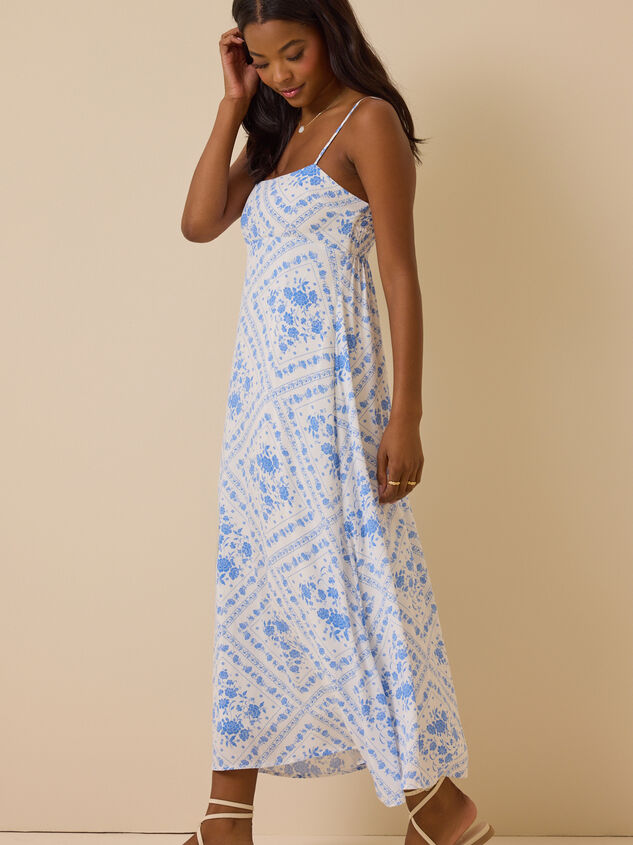 Journee Floral Maxi Dress Detail 4 - AS Kids