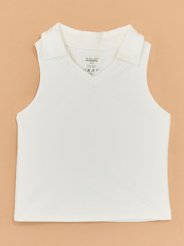 Pearl Polo Tank Detail 2 - ALTAR'D STATE KIDS