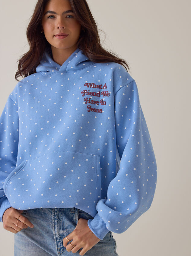 What A Friend We Have in Jesus Hoodie Detail 4 - AS Kids