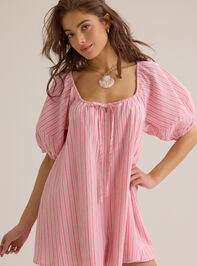 Ollie Puff Sleeve Romper Detail 2 - AS Kids
