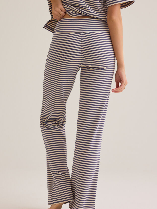 Alaya Stripe Lounge Pant Detail 5 - AS Kids