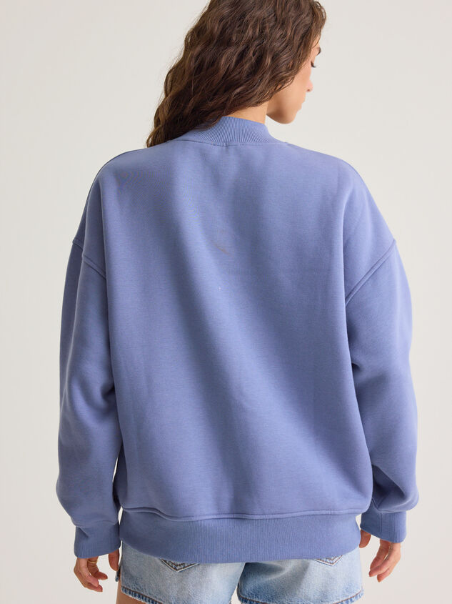 New York Mock Neck Pullover Detail 5 - AS Kids