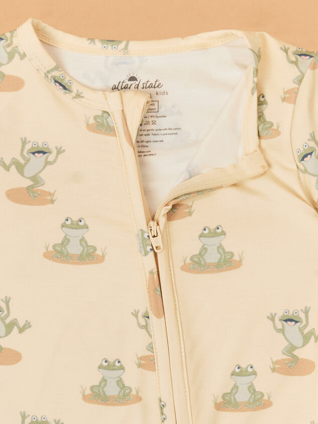 Dancing Frogs Romper Detail 3 - AS Kids