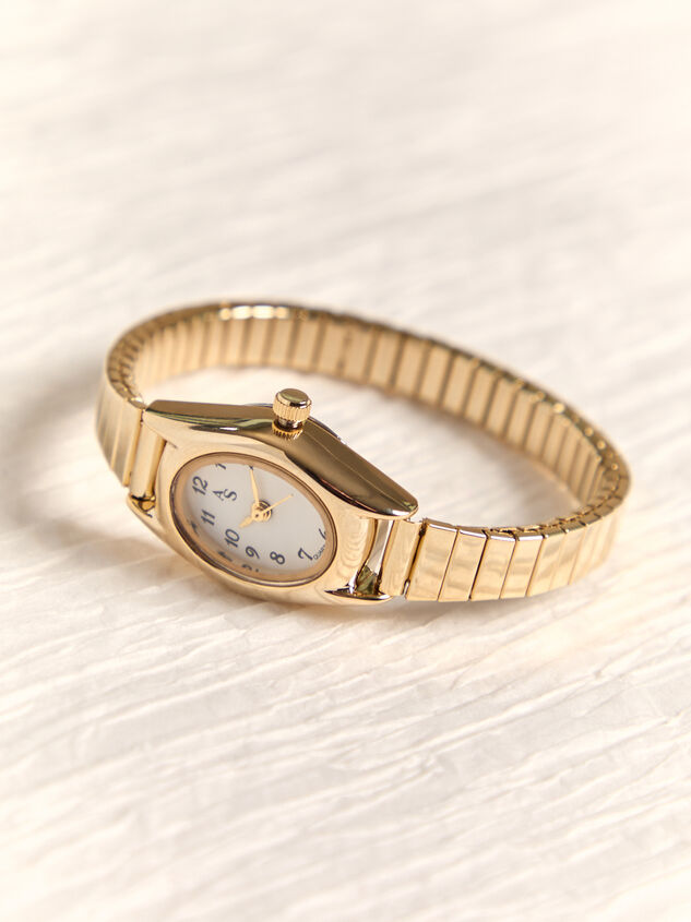 Haleigh Vintage Chain Link Watch Detail 3 - AS Kids