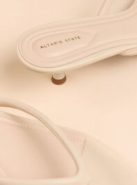 Positano Flip Flop Kitten Heel Detail 3 - AS Kids