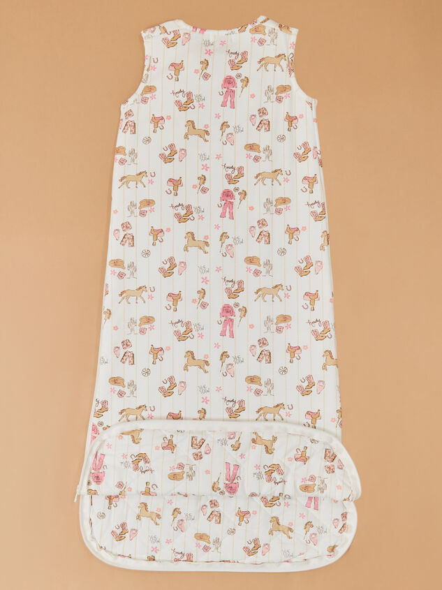 Pink Cowgirl Sleep Bag Detail 4 - ALTAR'D STATE KIDS