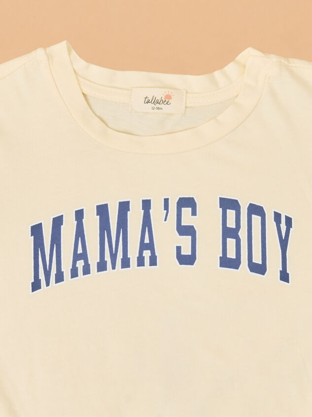 Mama's Boy Tee Bubble Detail 2 - ALTAR'D STATE KIDS