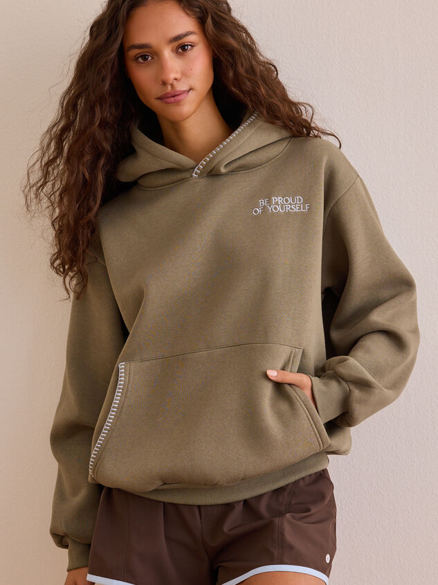 Be Proud of Yourself Hoodie Detail 5 - AS Kids