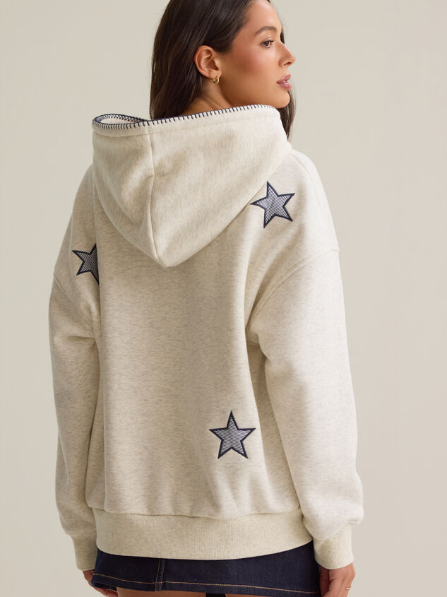 Icon Star Hoodie Detail 4 - AS Kids