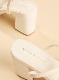 Maddalena Bow Heels Detail 4 - ALTAR'D STATE KIDS