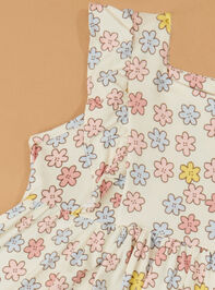 Sara Floral Tank and Shorts Set Detail 2 - ALTAR'D STATE KIDS