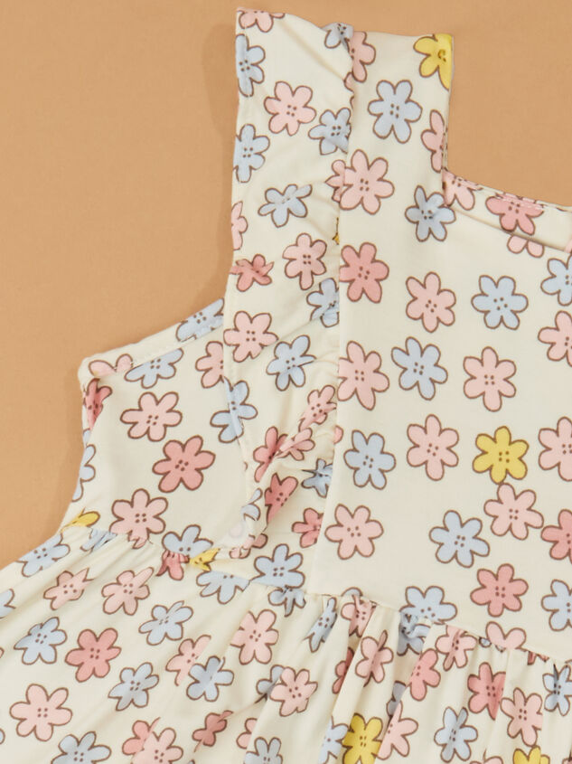 Sara Floral Tank and Shorts Set Detail 2 - ALTAR'D STATE KIDS