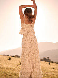 Kailey Floral Maxi Skirt Detail 3 - ALTAR'D STATE KIDS