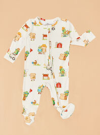 Avocado Toast Footie Detail 2 - ALTAR'D STATE KIDS