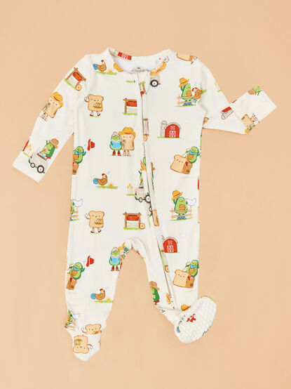 Avocado Toast Footie - ALTAR'D STATE KIDS