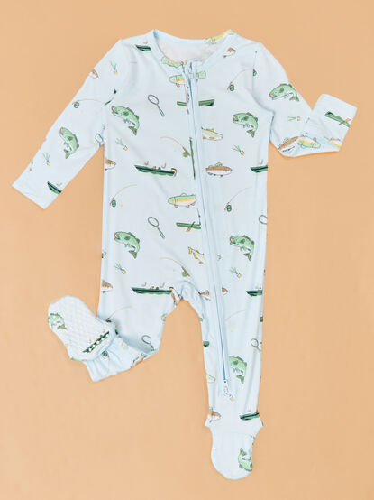 Gone Fishing Footie - ALTAR'D STATE KIDS