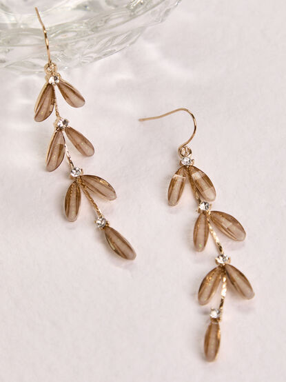 Leafy Dangle Earrings - AS Kids