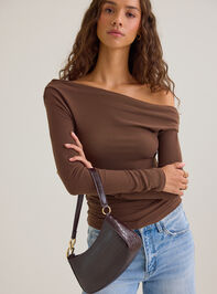 Rhea Asymmetrical Fitted Knit Top - AS Kids