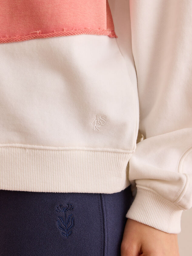 USA Flag Applique Pullover Detail 4 - ALTAR'D STATE KIDS