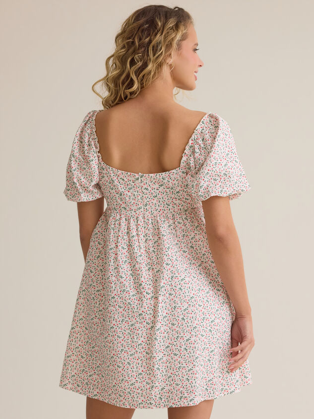 Luna Floral Mama Dress Detail 4 - ALTAR'D STATE KIDS